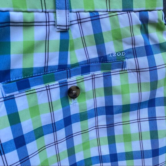 Izod Plaid Golf Shorts Perform X Men's 40 - Picture 7 of 7